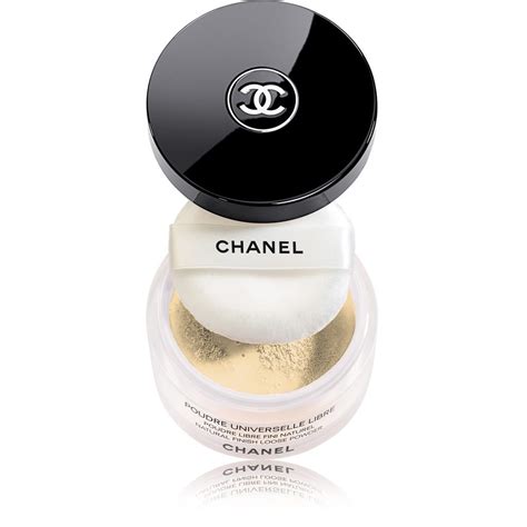 chanel poudre universelle libre 20|Chanel dusting powder with puff.